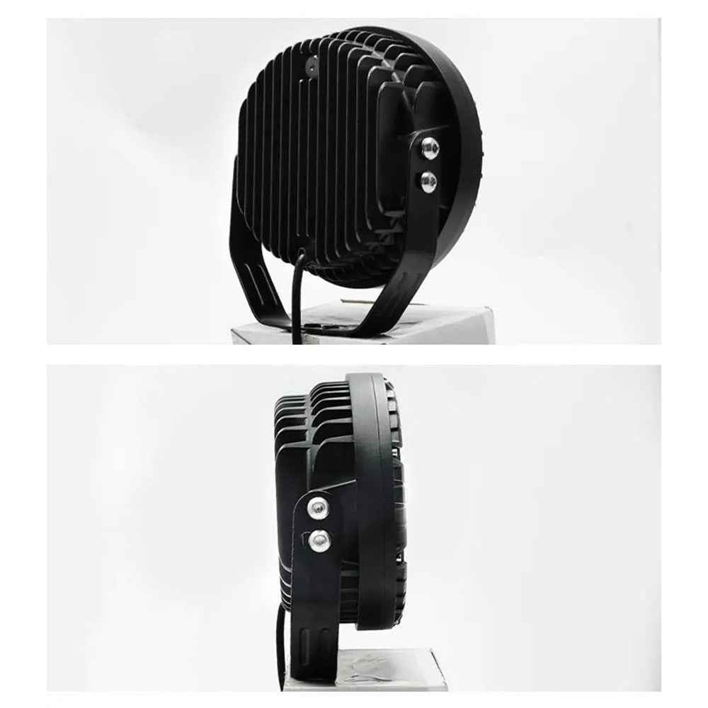 5 Inch LED Spotlight High Power Laser Beam Light Off-road Vehicle Modified Parts for Motorcycle Car - White Light / Lamp Cover