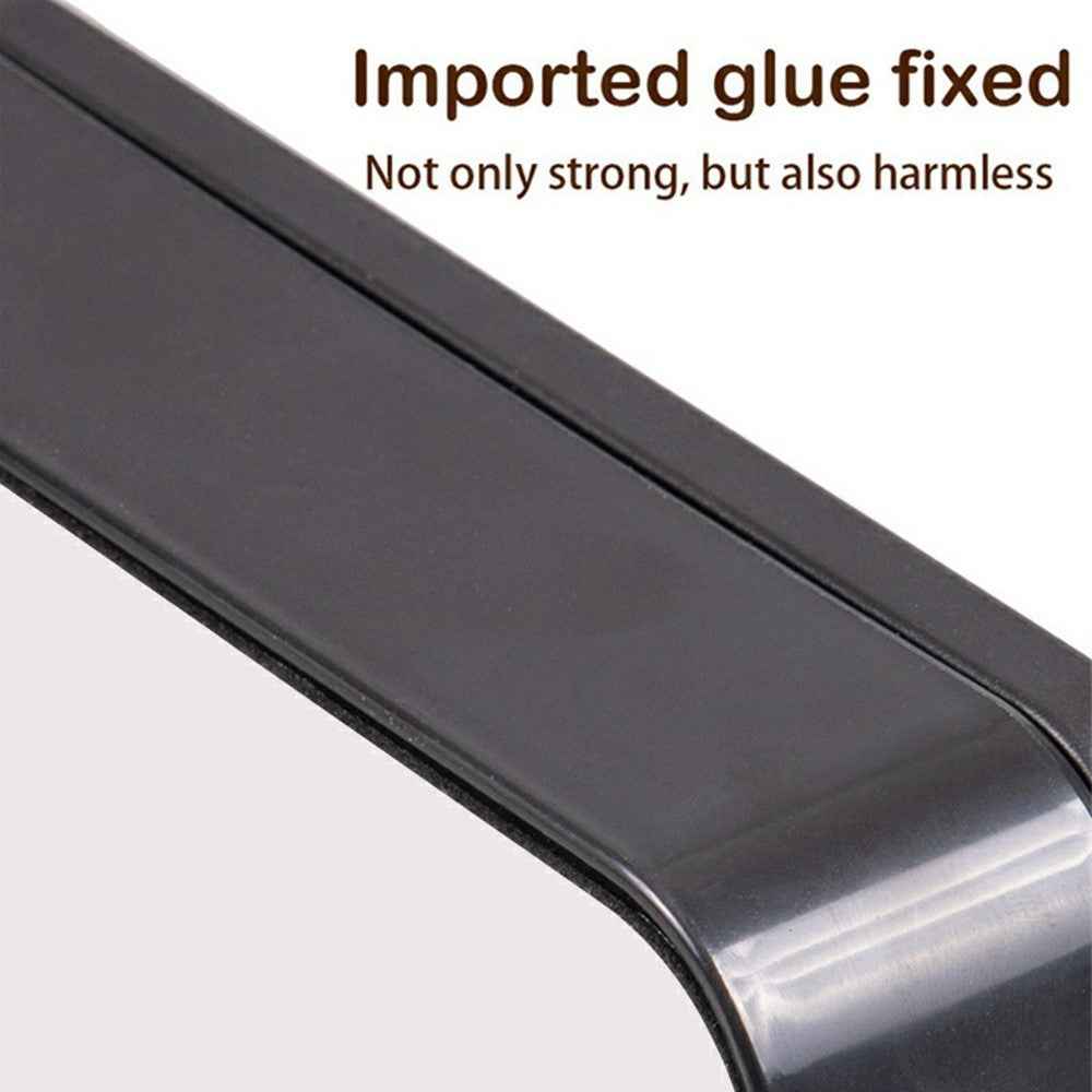 Multi-Functional Storage Car Armrest Elbow Pad Height-Adjustable Vehicle Armrest Box Cushion - Carbon Fiber Black