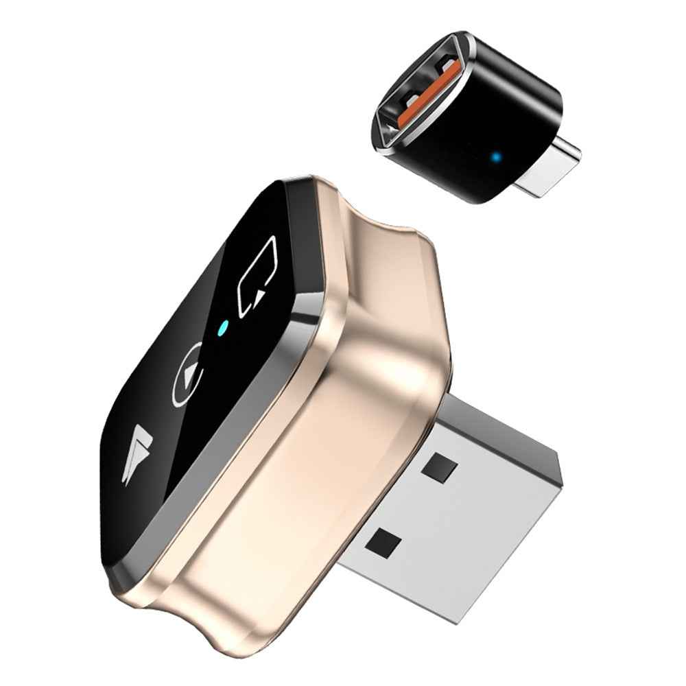 M70 4 in 1 Smart Screen Mirroring Adapter Car Play  /  Android Auto Wired to Wireless Converter for AirPlay  /  Miracast