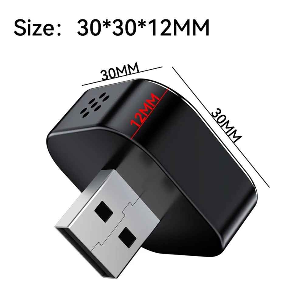 Q1A Wired to Wireless Carplay  /  Android Auto 2 in 1 Dongle Auto Connect Mini Adapter - Black+Colorful Symbol