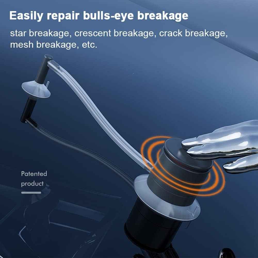 Car Windscreen Spot Repair Tool DIY Windshield Repair Air Pump Kit Glass Window Restoration Agent