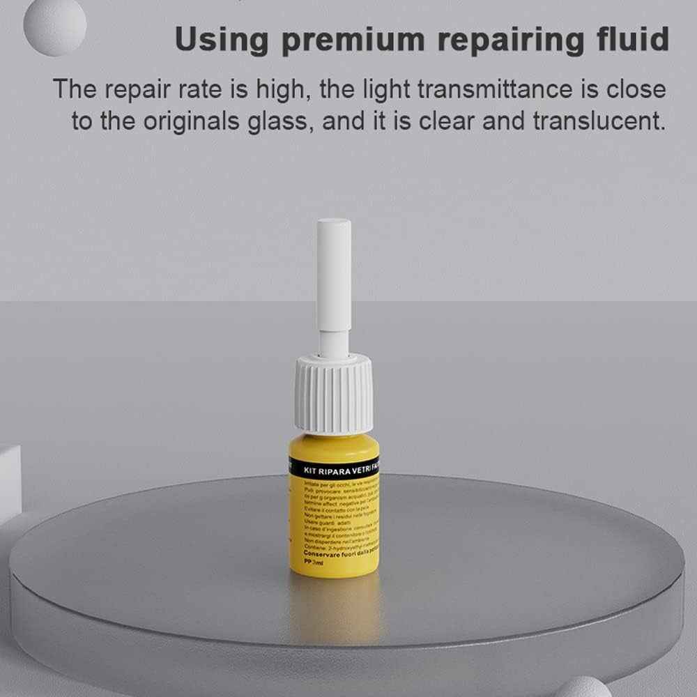 Car Windscreen Spot Repair Tool DIY Windshield Repair Air Pump Kit Glass Window Restoration Agent