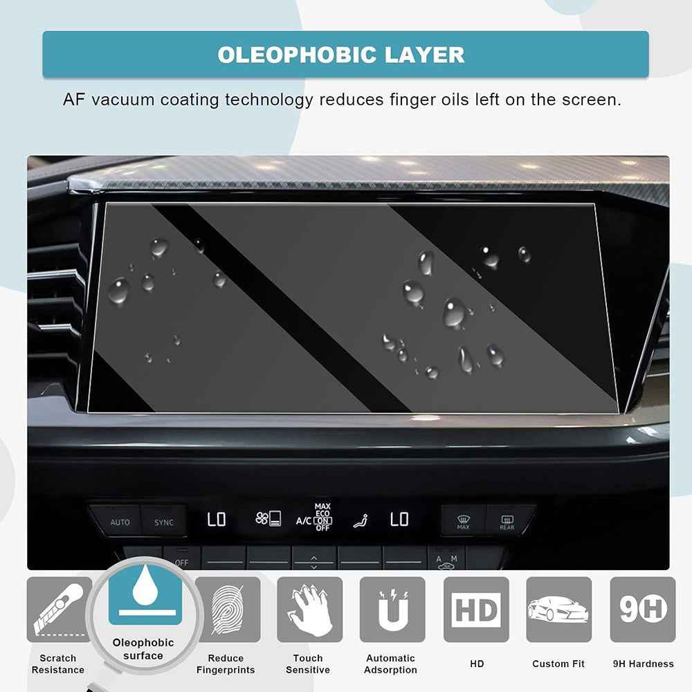 Tempered Glass Film for Q4 e-tron 40  /  50  /  Q4 Sportback e-tron  /  Q5 e-tron MMI 2022-2024 11.6 Inch Navigation Screen Protector