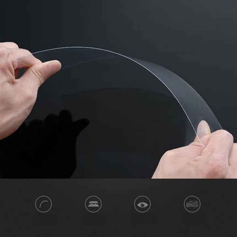For Q2L Fashion 2018-2024 7 Inch Navigation Screen Protector HD Clear Anti-Scratch Tempered Glass Film