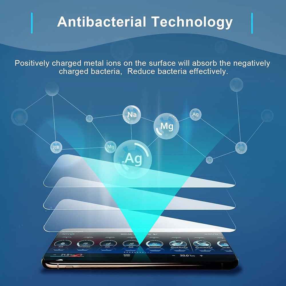 For ENYAQ iV 2021-2025 13 Inch Navigation Screen Protector HD Clear Anti-Scratch Tempered Glass Film