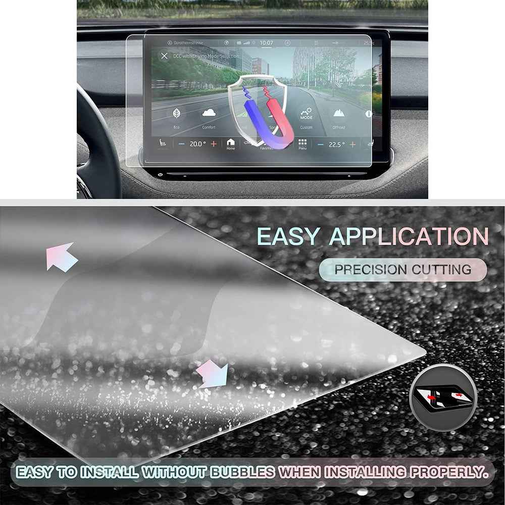For ENYAQ iV 2021-2025 13 Inch Navigation Screen Protector HD Clear Anti-Scratch Tempered Glass Film