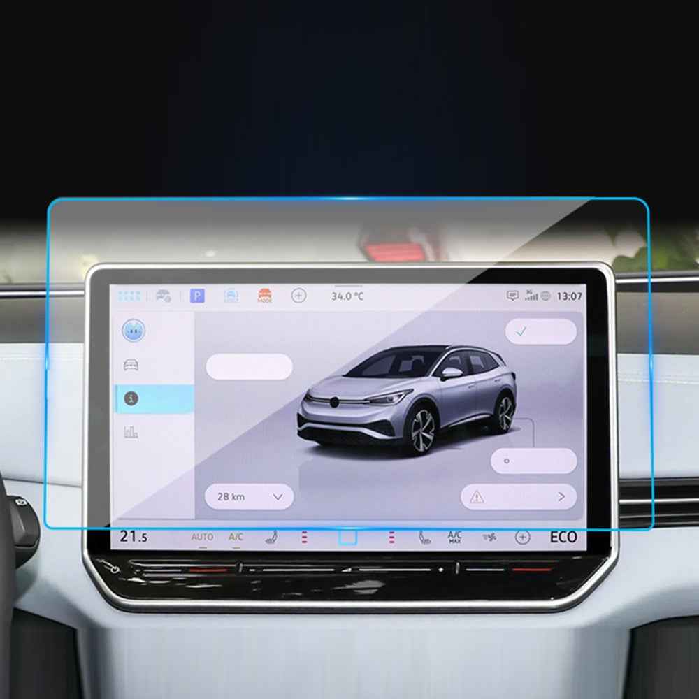 For ID.4X  /  ID.6X 2021-2024 12 Inch Navigation Screen Protector 9H Hardness HD Clear Tempered Glass Film