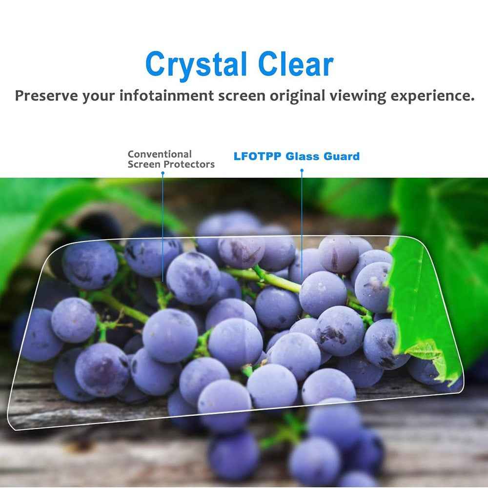 For ID.4X  /  ID.6X 2021-2024 5.3 Inch Dashboard Screen Protector Anti-Fingerprint Tempered Glass Film
