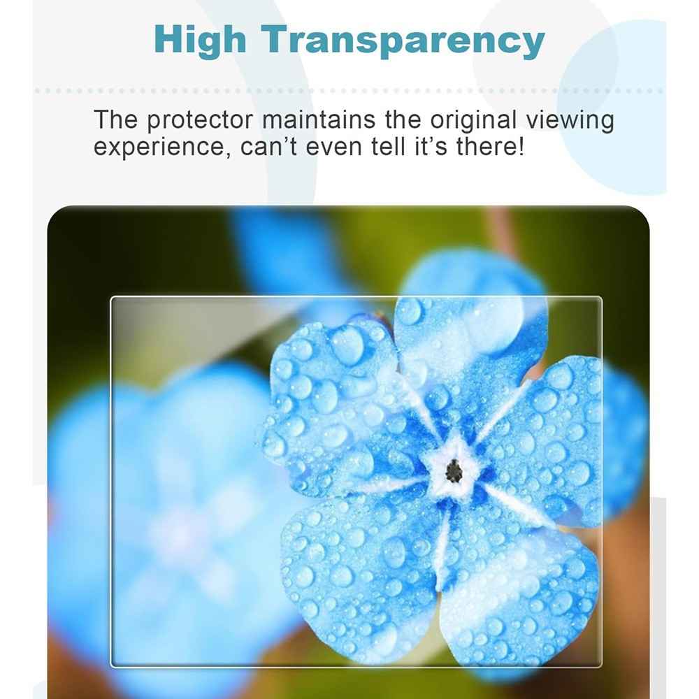 For Elroq 2025 13 Inch Navigation Screen Protector HD Clear Anti-Scratch Tempered Glass Film
