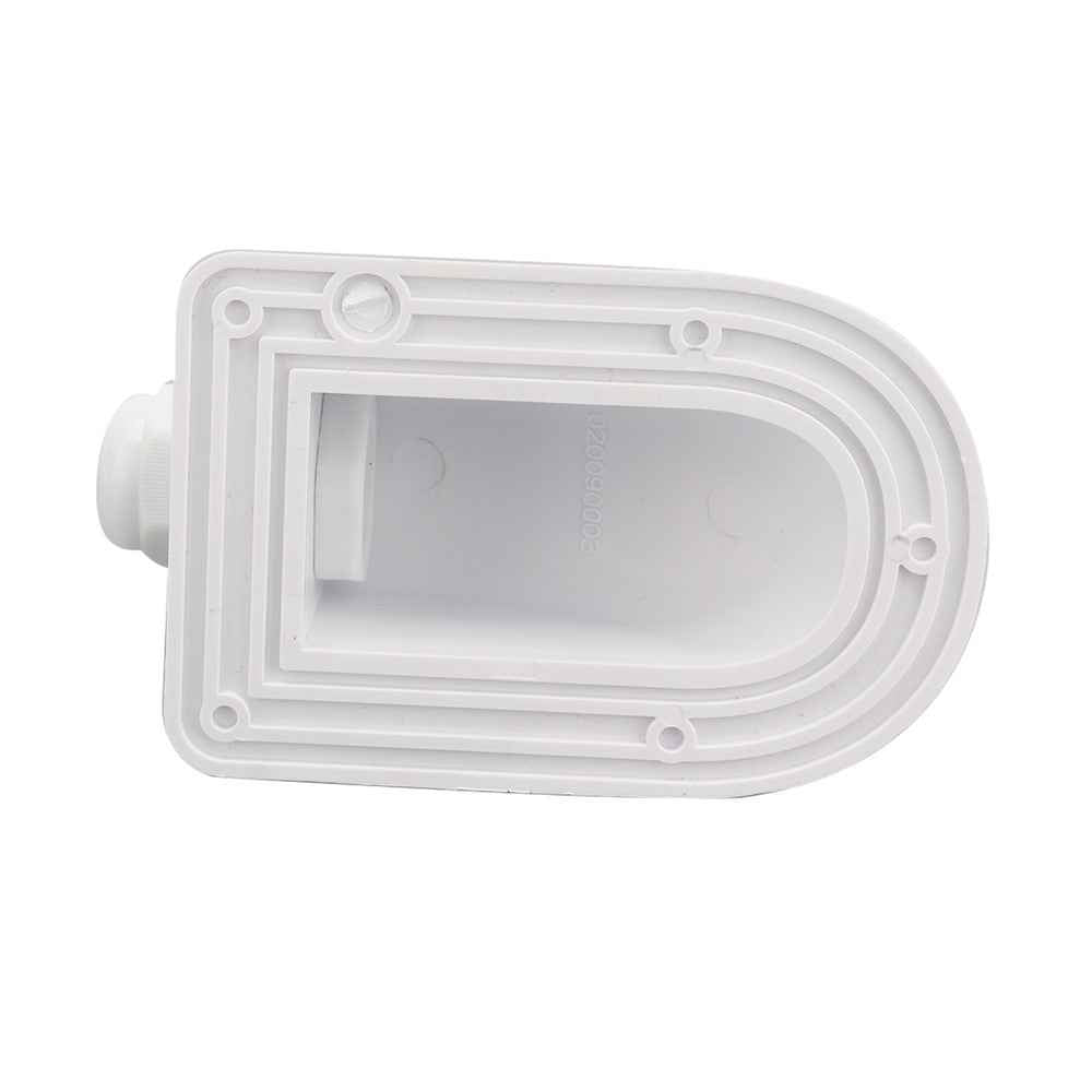 A6097 White Solar Single Cable Entry Gland Box Waterproof ABS Solar Entry Housing for RVs