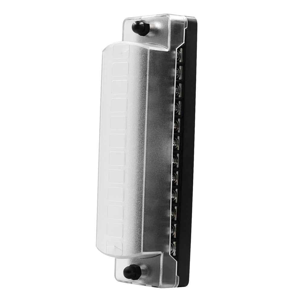 ZH-979A2 12 Way Car Fuse Box Fuse Holder Truck Auto Blade Fuse Box with 24x Fuses and Sticker