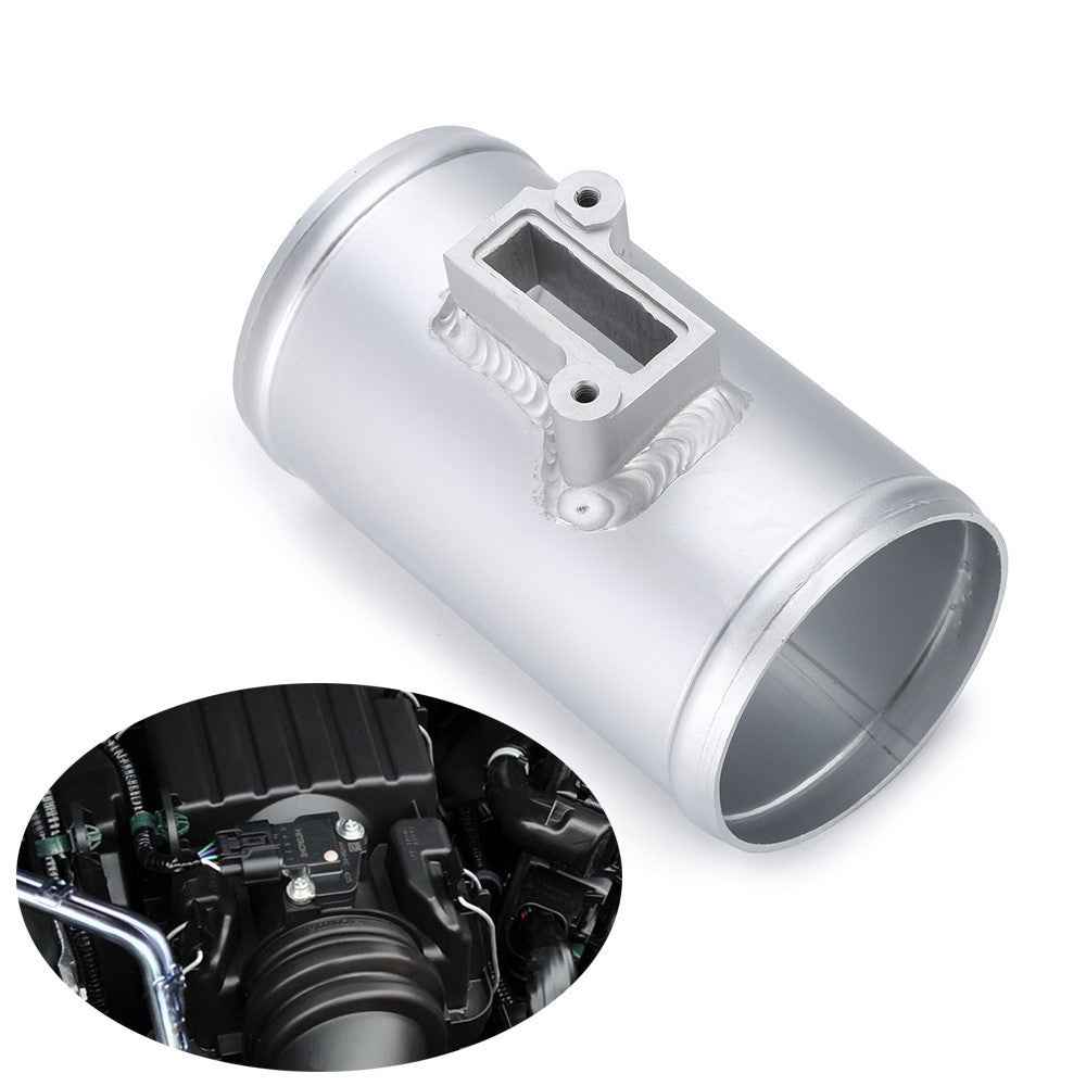 R-EP XH-UN605 Car Engine Air Intake Sensor Car MAF Sensor Air Flow Sensor Adapter Intake Meter Mount Base Air Intake Parts for Honda, Ford - 70mm / 2.75inch