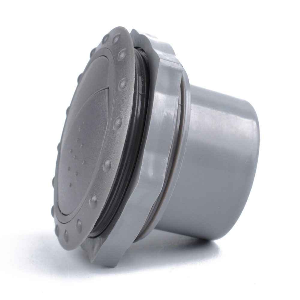 A0674-01 Round Air Vent Cover for RV Bus Yacht Car Air Conditioning Vent Automobile Air Outlet Dashboard (Opening: 60mm) - Grey