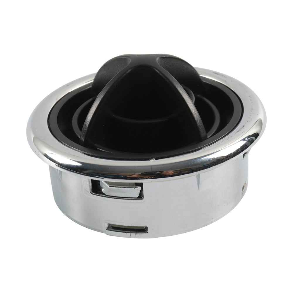 A6765 Snap-On Air Outlet for Cars RVs, Electroplating Air Vent Replacement Part for Vehicles Modified Trucks (?87 / 75)