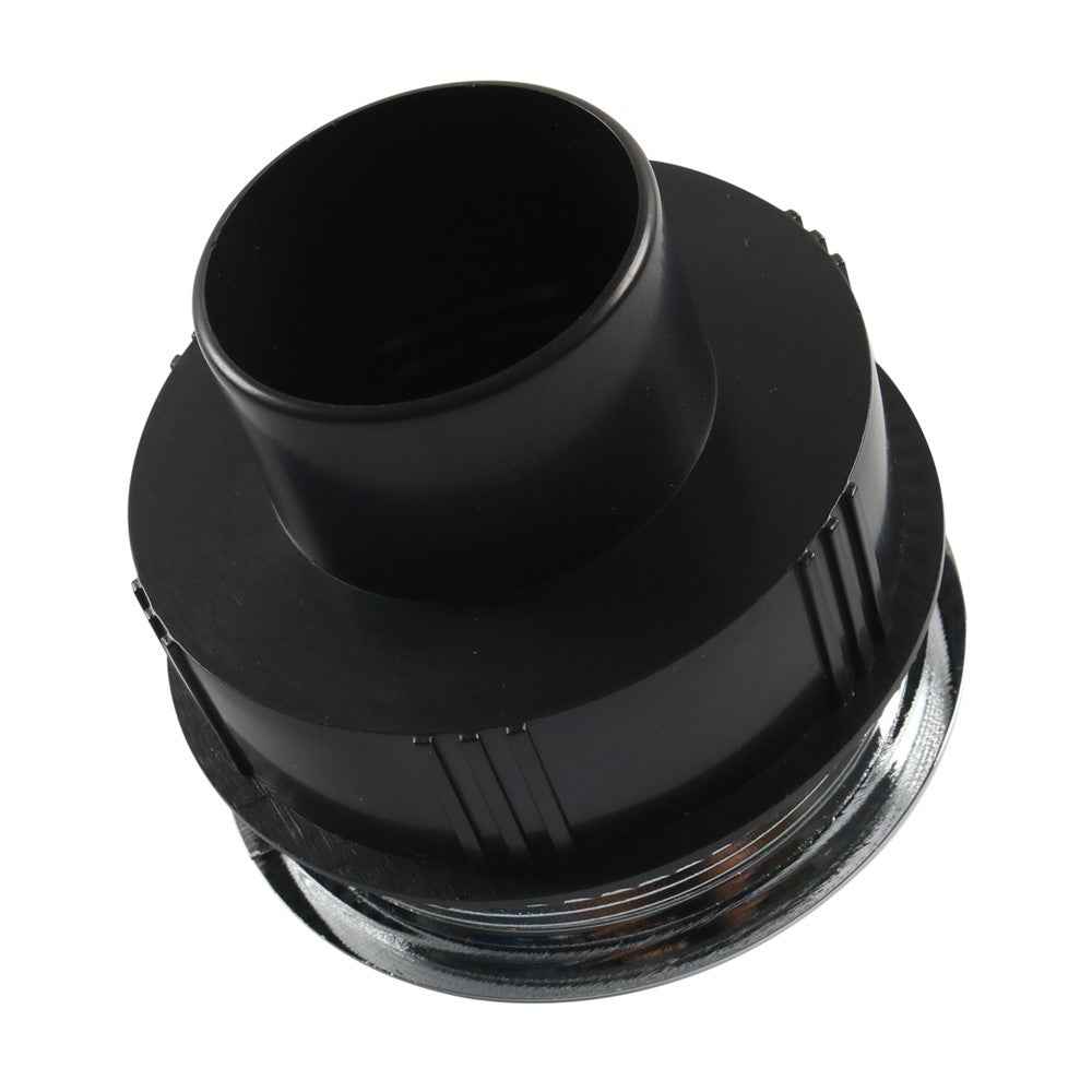 A6766-02 Air Conditioning Outlet Air Vent Exhaust Side Roof Round Air Ventilation Outlet for Car RV Truck (?87 / 75 / 48) - Thread Type