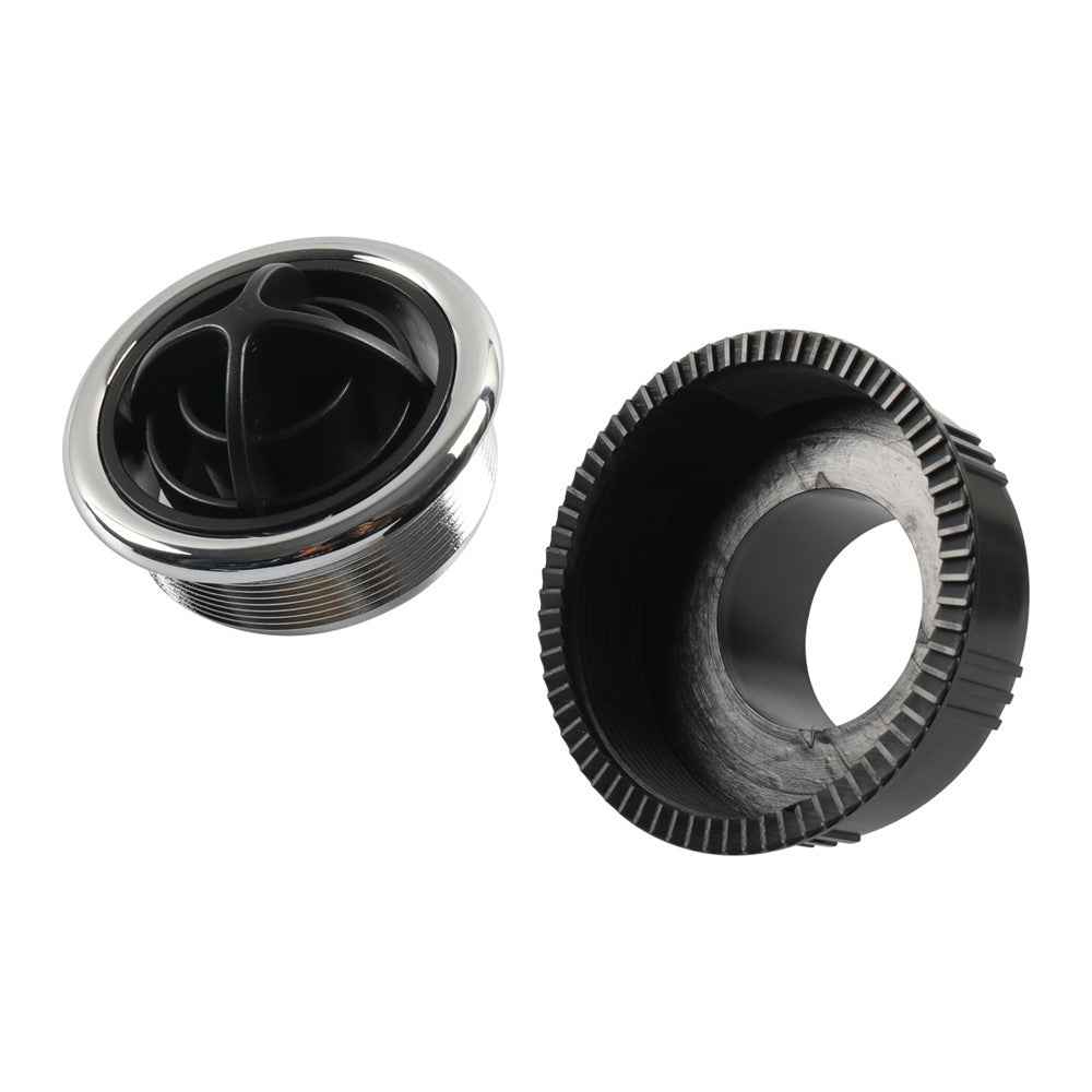 A6766-02 Air Conditioning Outlet Air Vent Exhaust Side Roof Round Air Ventilation Outlet for Car RV Truck (?87 / 75 / 48) - Thread Type