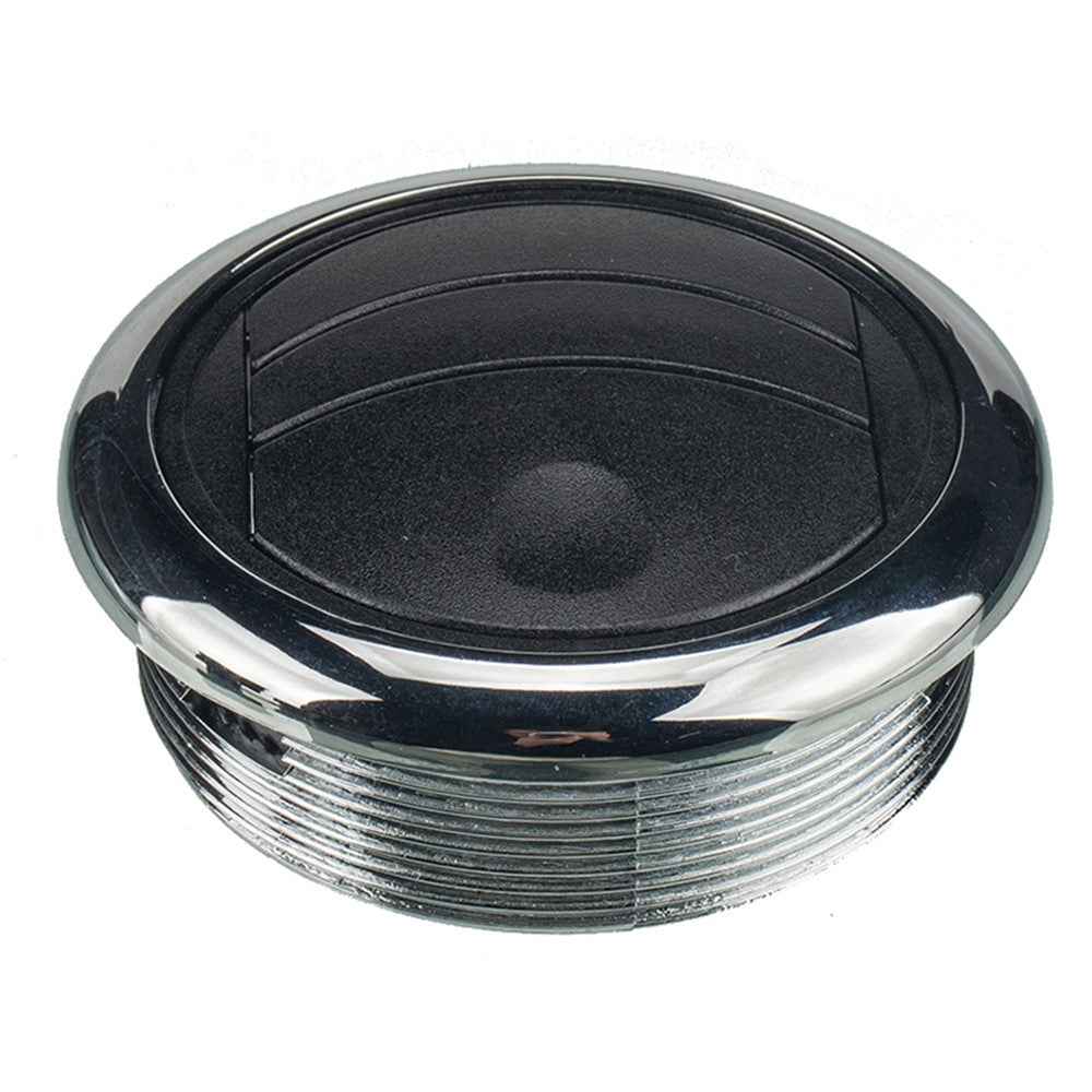 A1153-02 Integral Style Car Air Outlet RV Dashboard Electroplating Air Vent Replacement Parts for Vehicles Modified Accessories (?87 / 75 / 46)