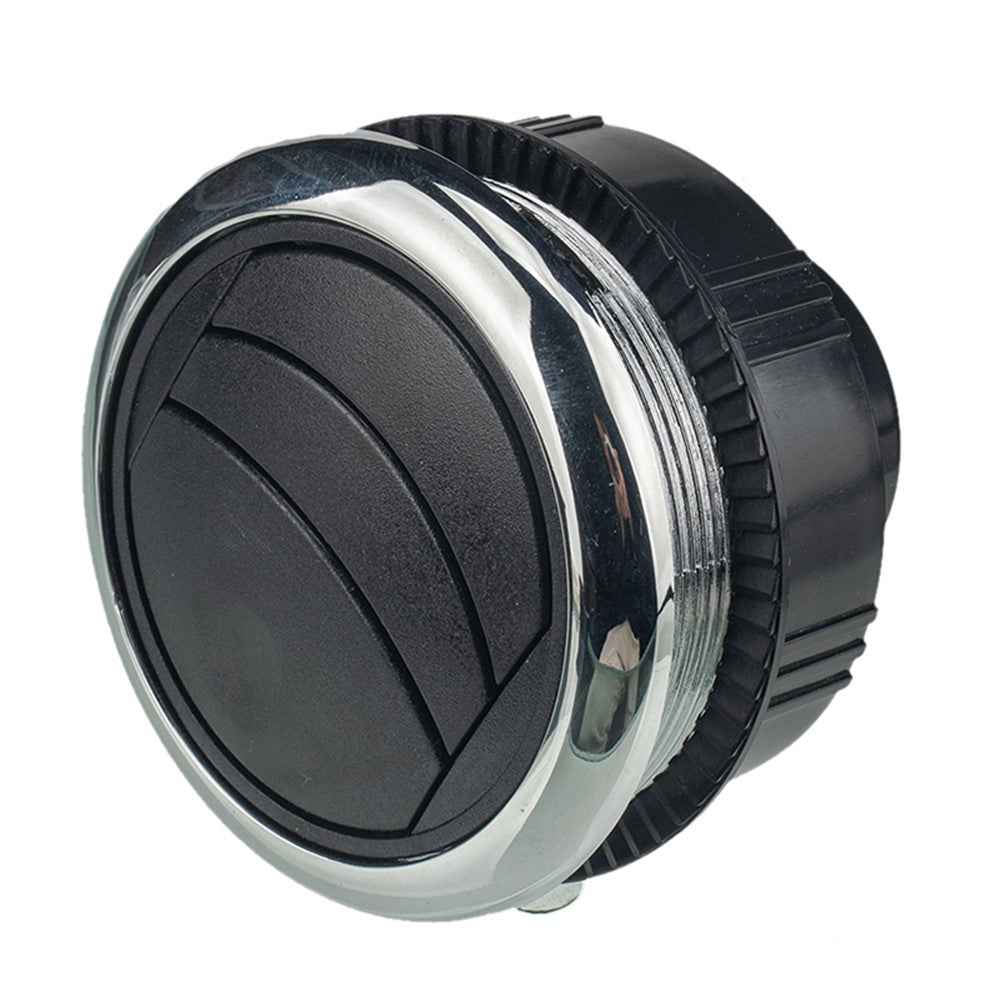 A1153-02 Integral Style Car Air Outlet RV Dashboard Electroplating Air Vent Replacement Parts for Vehicles Modified Accessories (?87 / 75 / 46)
