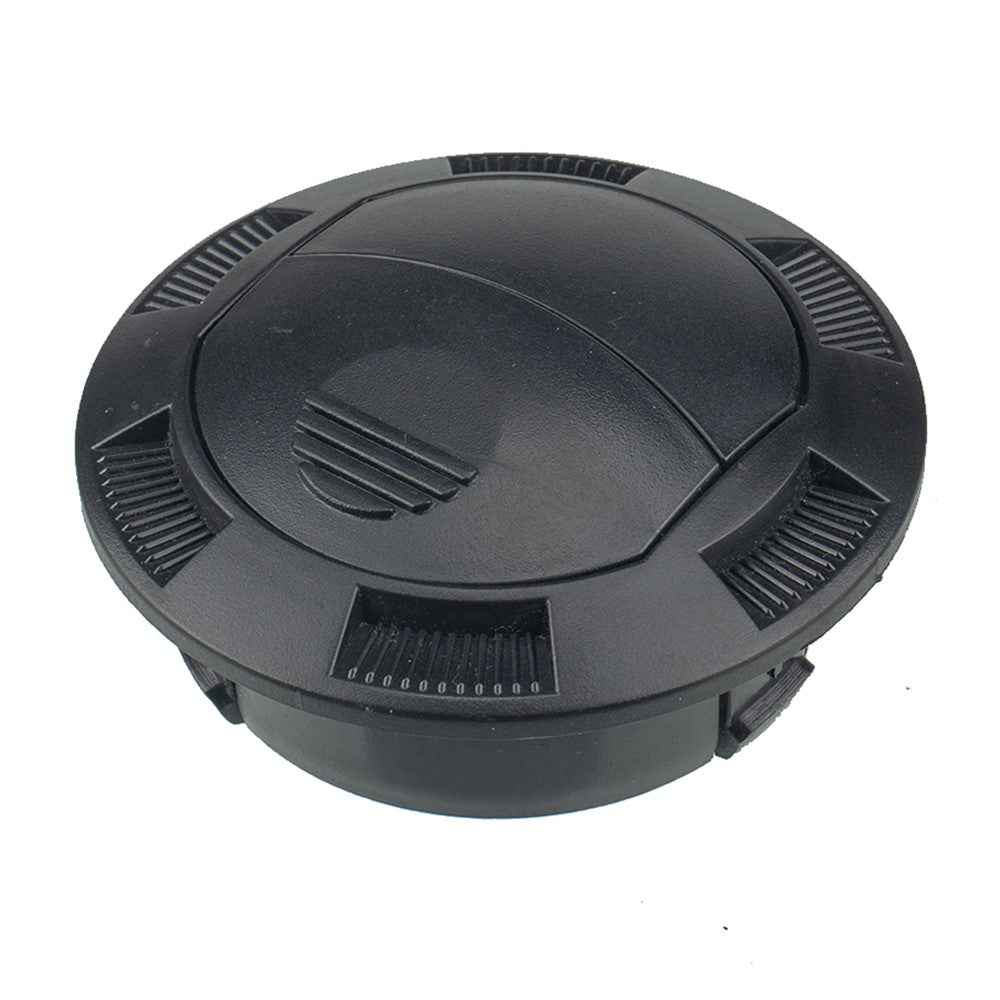 A1156 Bus Car Air Outlet Kit Set with 3 Screws, Dashboard Air Conditioning Deflector Side Roof Round Air Vent Outlet Replacement (?100 / 75)