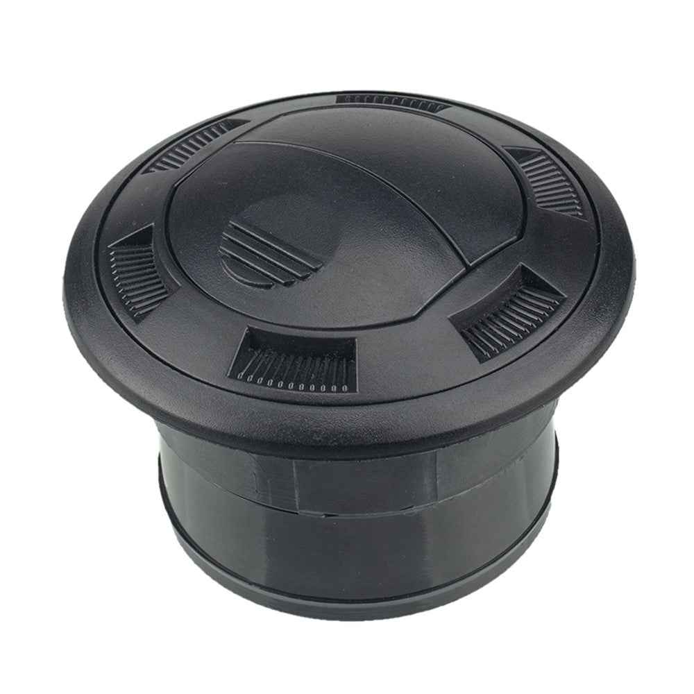 A1156 Bus Car Air Outlet Kit Set with 3 Screws, Dashboard Air Conditioning Deflector Side Roof Round Air Vent Outlet Replacement (?100 / 75)