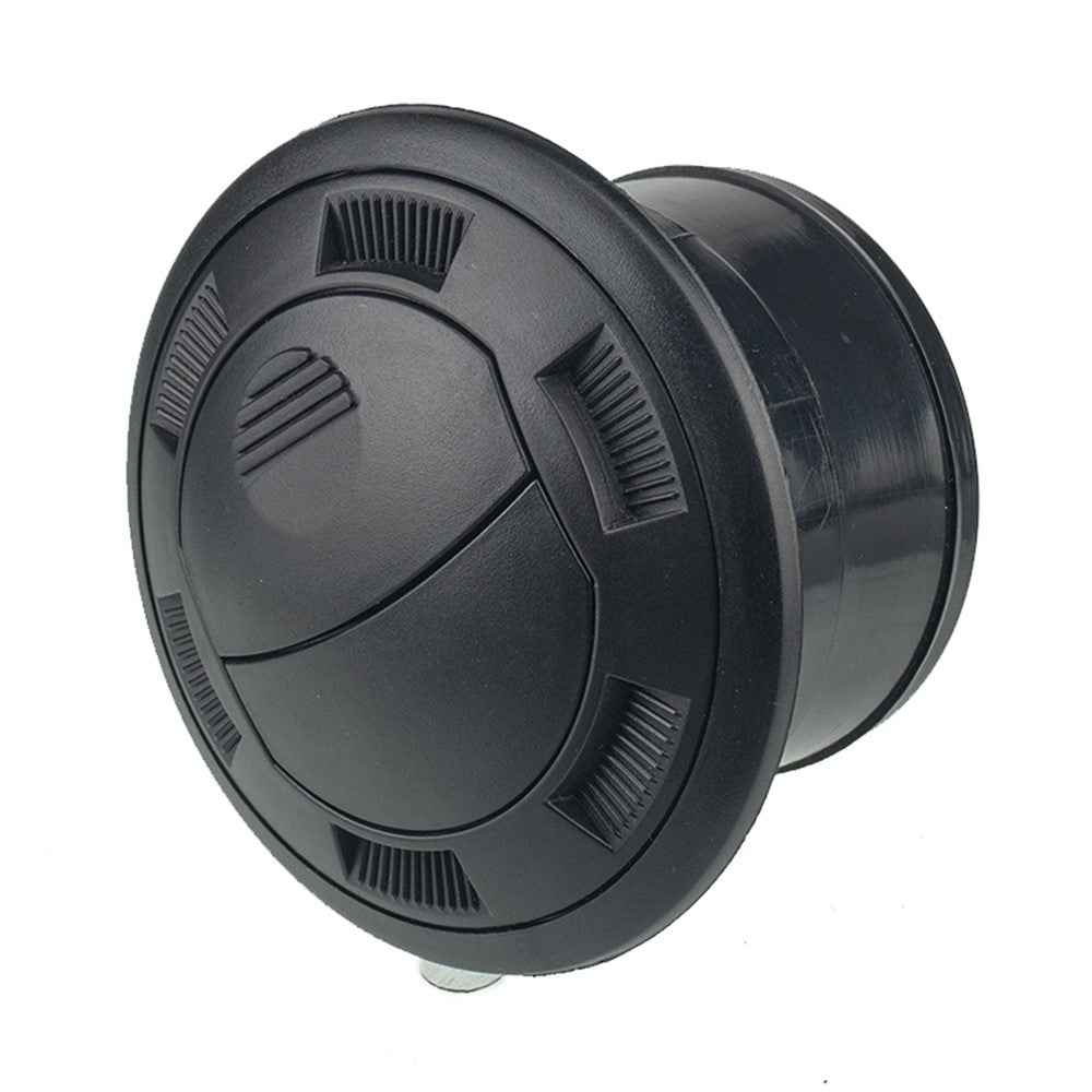 A1156 Bus Car Air Outlet Kit Set with 3 Screws, Dashboard Air Conditioning Deflector Side Roof Round Air Vent Outlet Replacement (?100 / 75)
