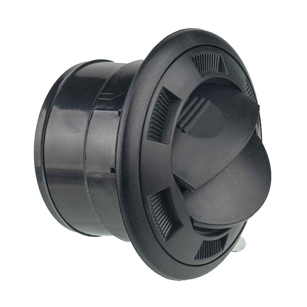 A1156 Bus Car Air Outlet Kit Set with 3 Screws, Dashboard Air Conditioning Deflector Side Roof Round Air Vent Outlet Replacement (?100 / 75)