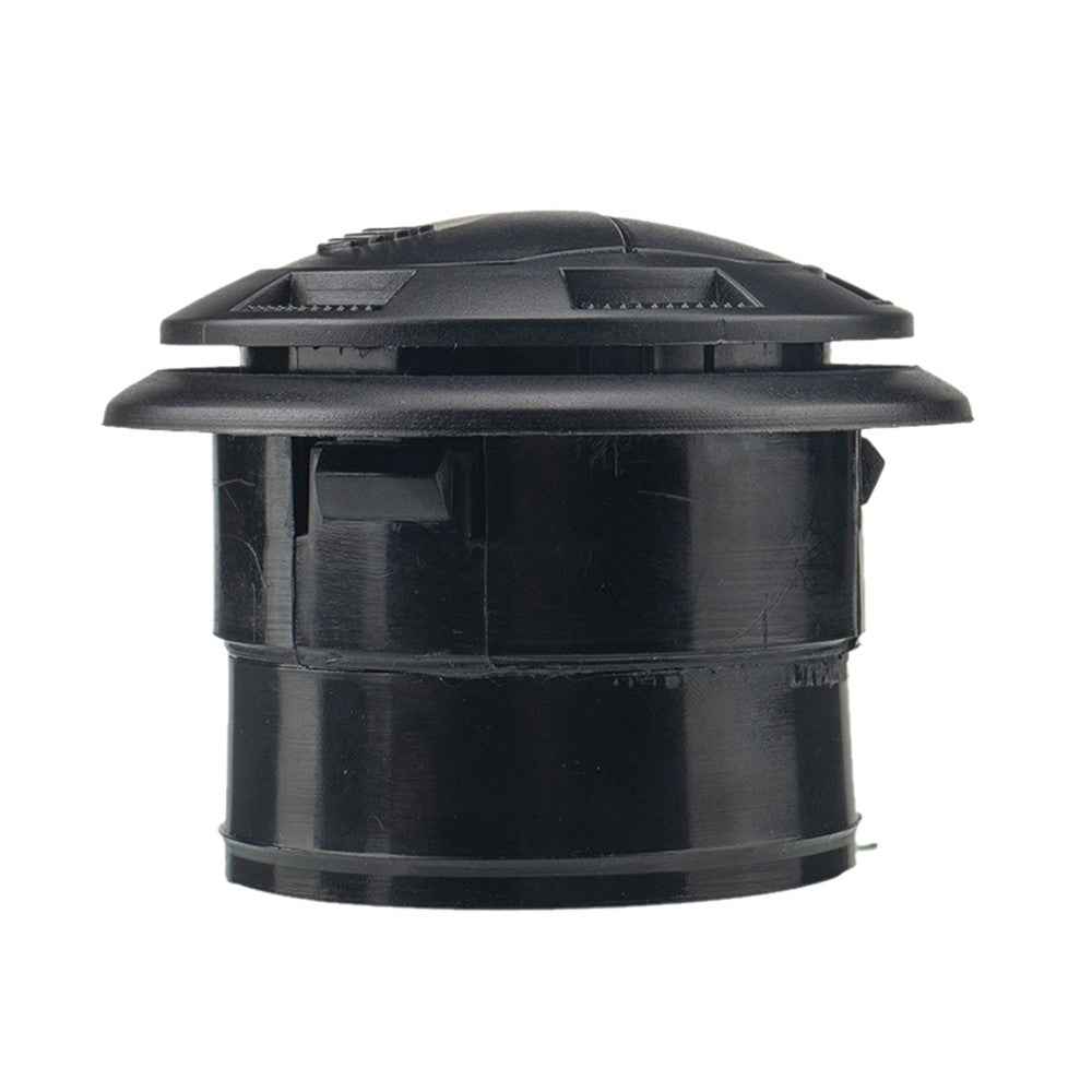A1156 Bus Car Air Outlet Kit Set with 3 Screws, Dashboard Air Conditioning Deflector Side Roof Round Air Vent Outlet Replacement (?100 / 75)