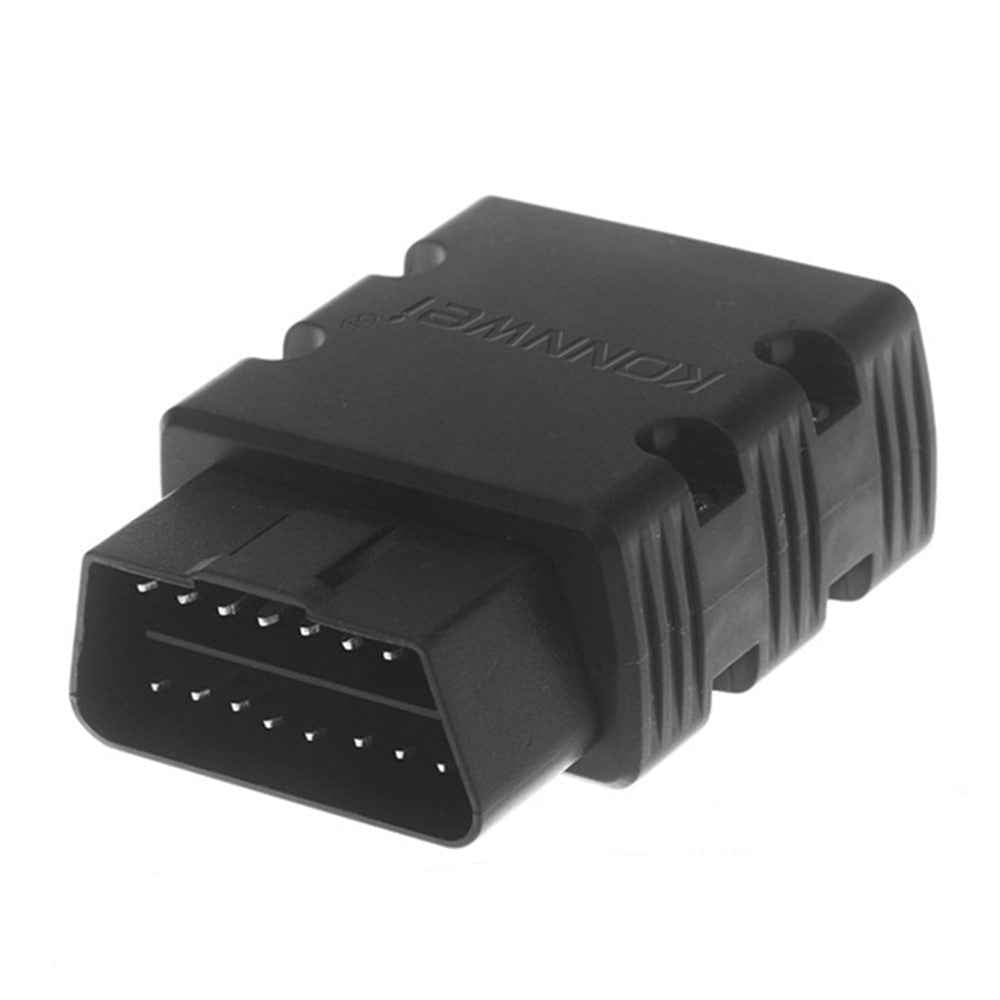 KONNWEI KW902 Bluetooth-compatible 4.0 5.0 ELM327 OBD2 IOS / Android Dual-Mode Car Fault Detector Diagnosis Device - Black