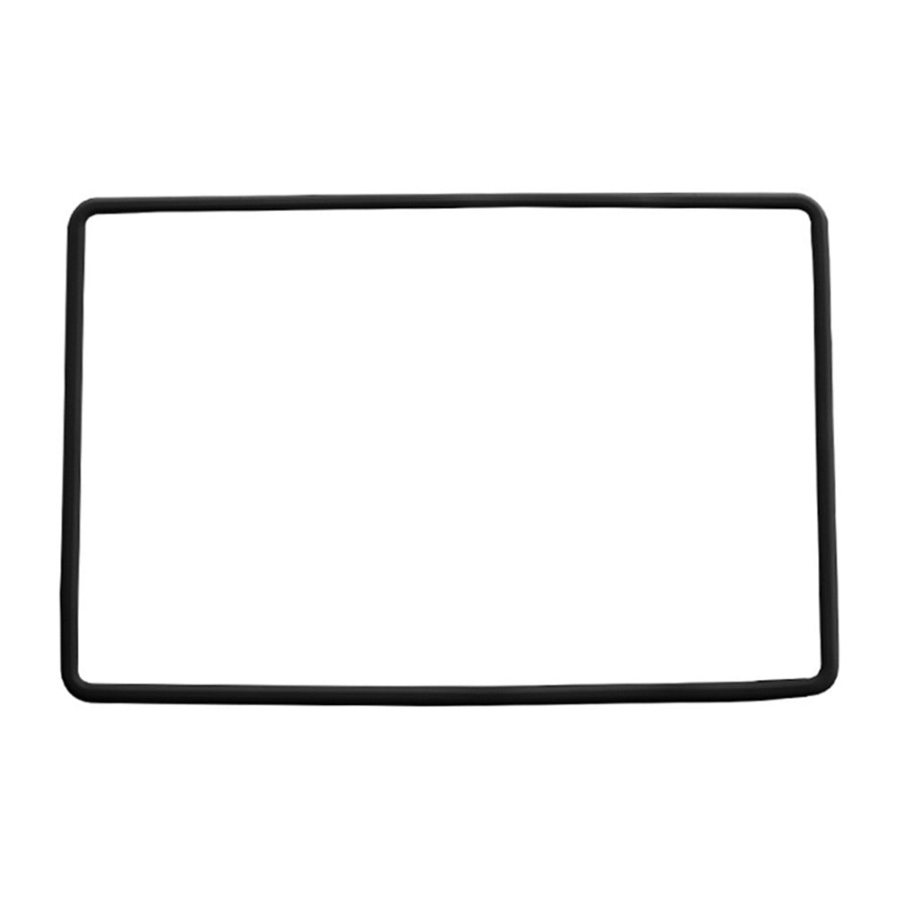 For Tesla Model Y / 3 Screen Silicone Case Car Display Screen Frame Protective Cover - Black