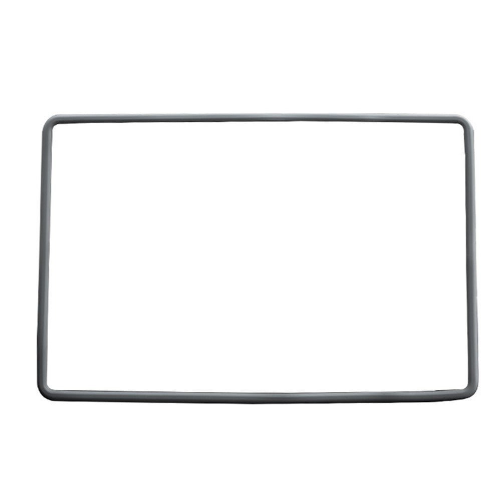 For Tesla Model Y / 3 Screen Silicone Case Car Display Screen Frame Protective Cover - Grey