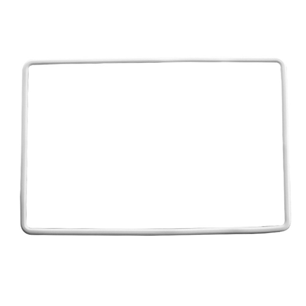 For Tesla Model Y / 3 Screen Silicone Case Car Display Screen Frame Protective Cover - White