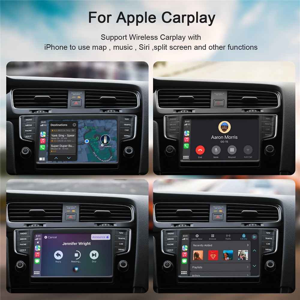 THT-020-3 Wireless CarPlay Adapter Car Dongle Wired to Wireless CarPlay Converter Support Online Update