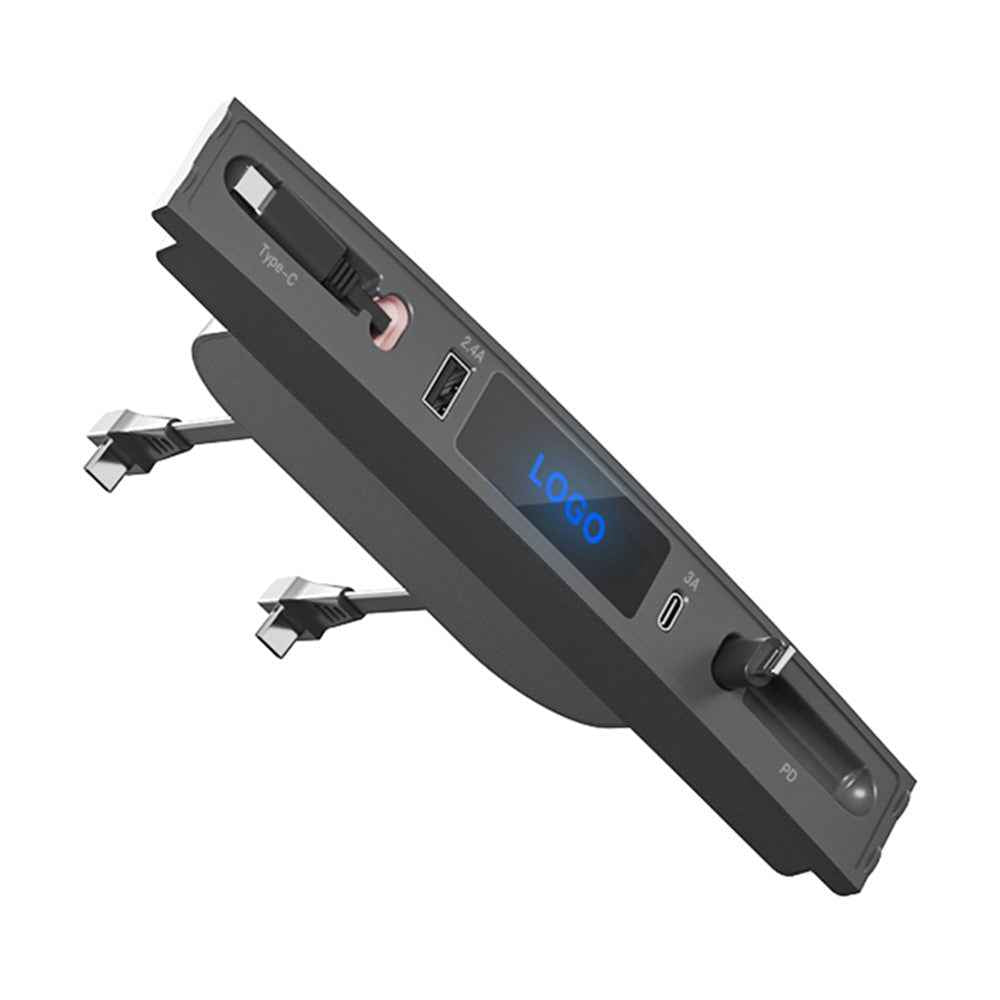 Docking Station USB Hub for Tesla Model 3 / Y (Above 2021) , Extension Cable Charger Multi-Port Hub Adapter