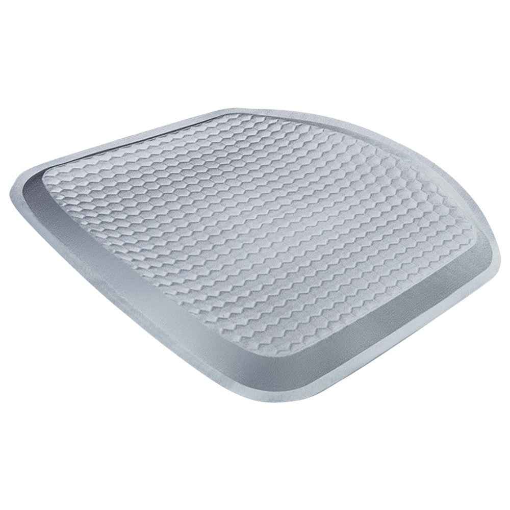 Car Cooling Seat Pad Pressure Relief Breathable Gel Seat Cushion for Home Office Chair - Grey