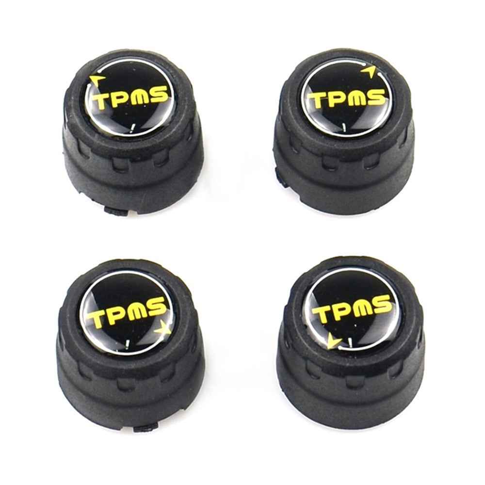 V101B 4PCS Bluetooth-compatible 5.0 Car Tire Pressure Monitoring Sensors Monitors Tools Alarm Modes Real-Time Display APP Controlled (External Installation)