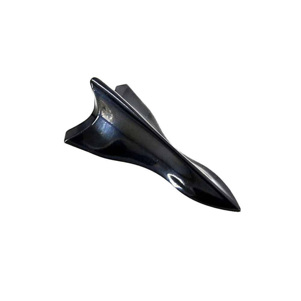 YT-1026 10Pcs / Set Auto Car Roof Shark Fins Vehicle Tail Wings Cover Trim Exterior Decoration Sticker - Black