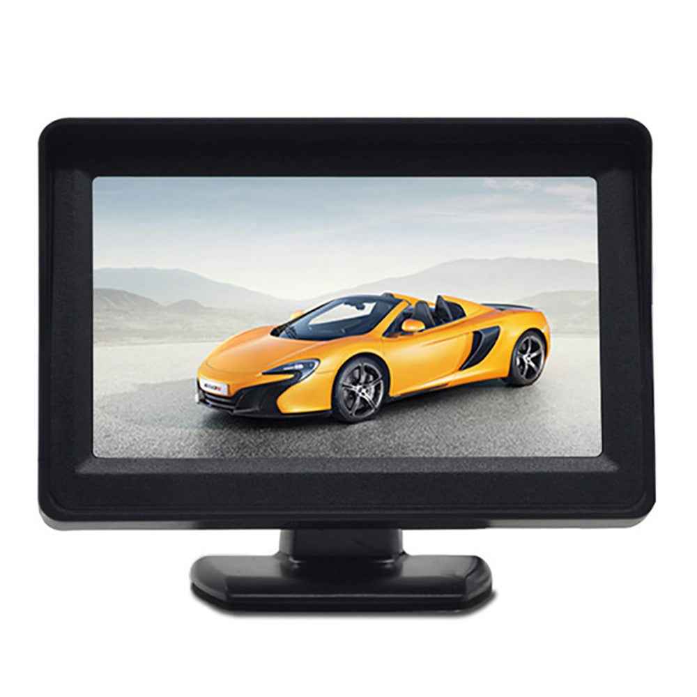 RH-301 4.3-inch Car Parking Monitor High-Definition Display Dual AV Input Vehicle Reversing Image Screen