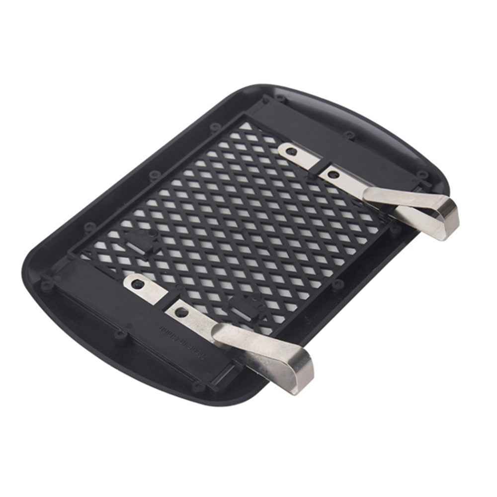 DM-071 Vehicle Sun Visor PP+Glass Makeup Mirror Car Sun Shield Plate Clip-on Ultra Clear Mirror