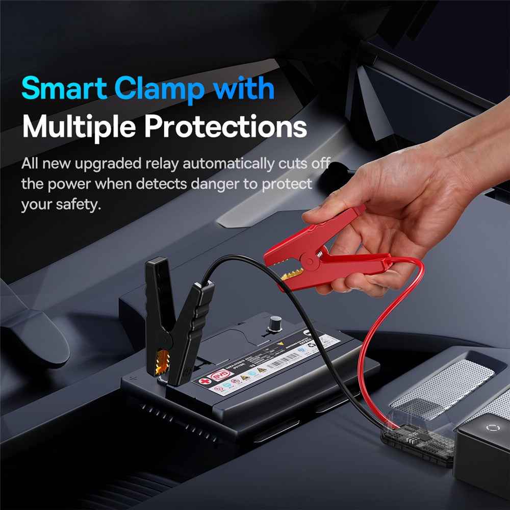 BASEUS Super Energy Alpha Series Jump Starter 600A Portable Compact Car Emergency Start Power