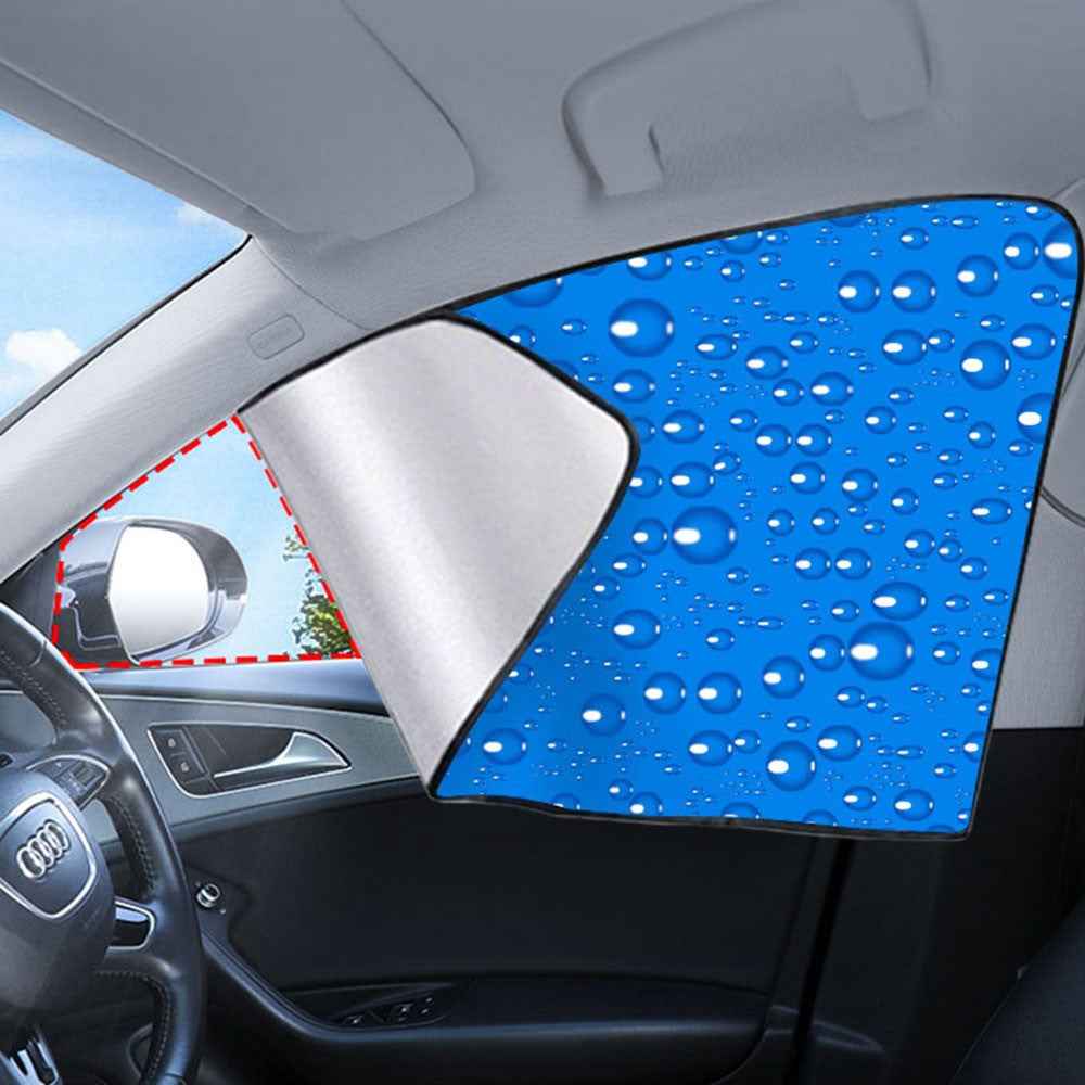 2938 Magnetic Single-Layer Car Sun Shade Rear Front Window Shade Side Window Sunshade UV Protection Cover - Right Seat Window