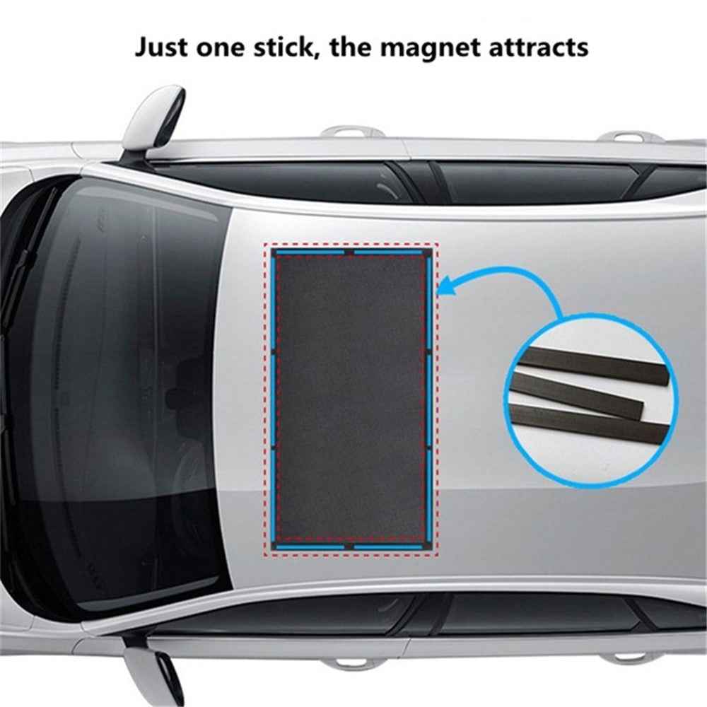 UV Protection Magnetic Car Sunroof Window Sunshade Anti Mosquito Mesh Cover Shading Net, Size S: 95*55cm