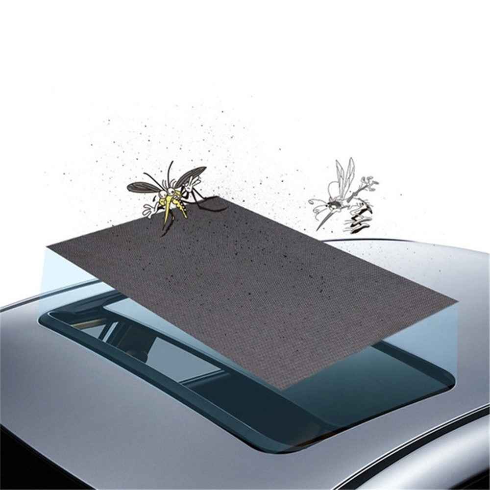 UV Protection Magnetic Car Sunroof Window Sunshade Anti Mosquito Mesh Cover Shading Net, Size S: 95*55cm