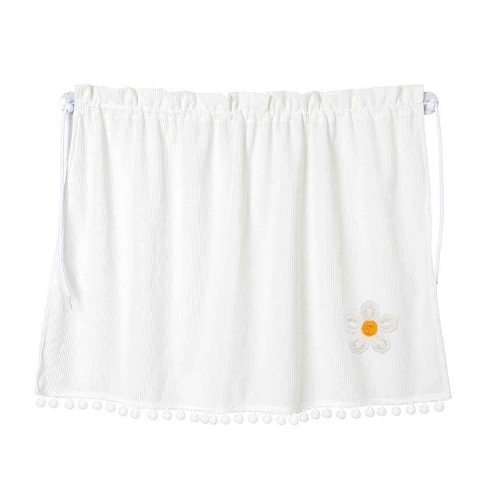 Waffle Fabric Car Window Privacy Protection Curtain Vehicle Side Window Sun Shade Curtain - 1 Sunflower
