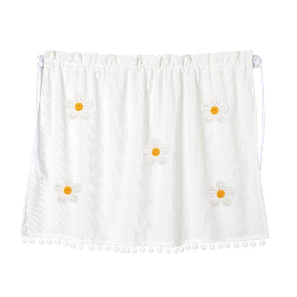 Waffle Fabric Car Window Privacy Protection Curtain Vehicle Side Window Sun Shade Curtain - 5 Sunflowers