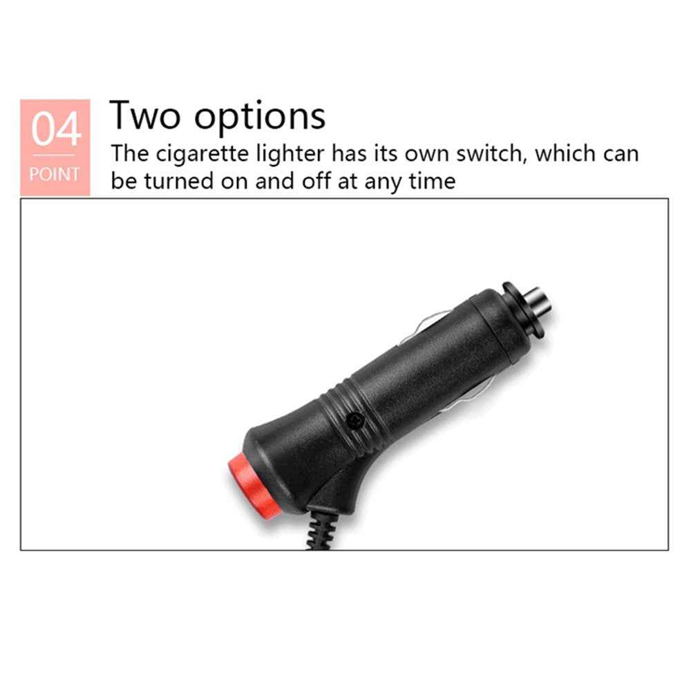 E1U USB 12V 24 LED Car Light Strip Monochrome Car Ambient Light for Car Internal Decoration - Red