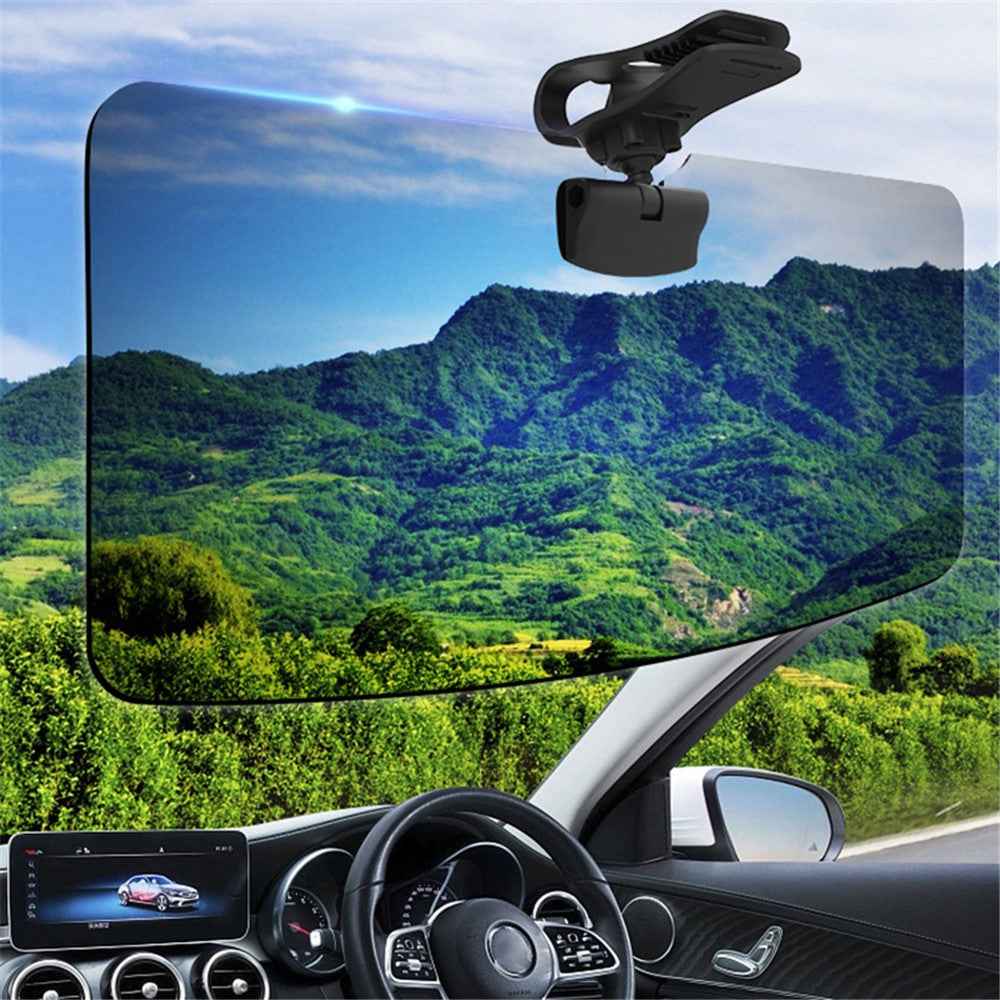Car Sun Visor Polarized Sunshade Plate Anti-Dazzle Rotatable Adjustable Sun Visor Blocker - For SUV