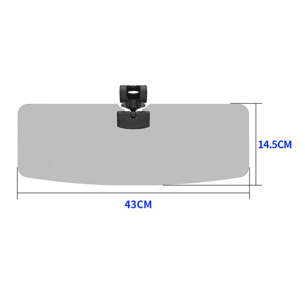 Car Sun Visor Polarized Sunshade Plate Anti-Dazzle Rotatable Adjustable Sun Visor Blocker - For SUV