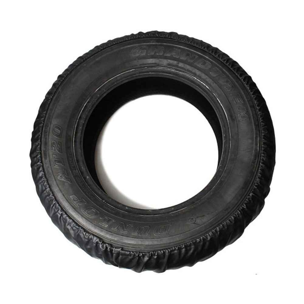 KG0167 12-Inch SUV Truck Wheel Cover Protector Litchi Texture Leather Car Tire Cover for 20-22 Inch Tire