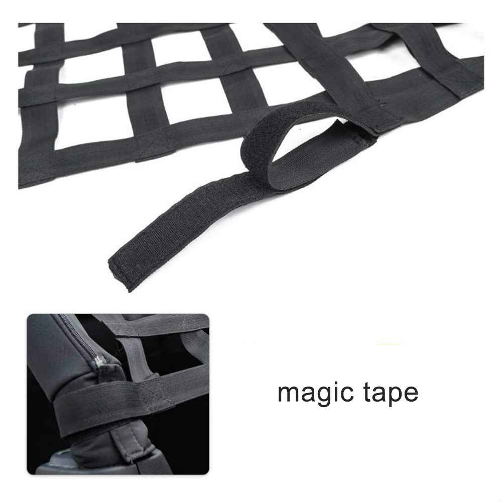 KG0091 Car Roof Cargo Net SUV Cargo Storage Mesh Hammock Automotive Accessory