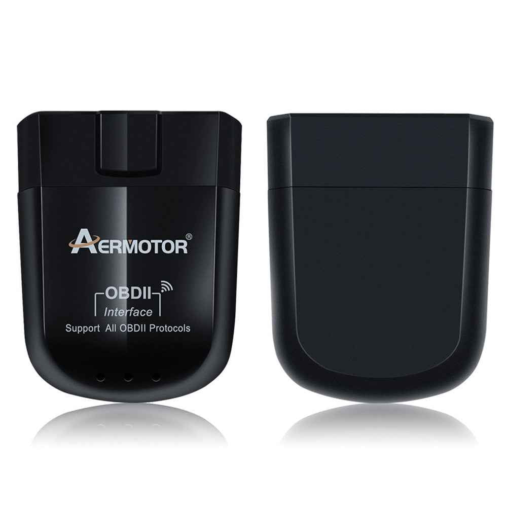 AERMOTOR ELM327 WIFI V1.5 OBD2 Scanner Car OBDII Code Reader Diagnostic Tool (Chip: PIC18F25K80)